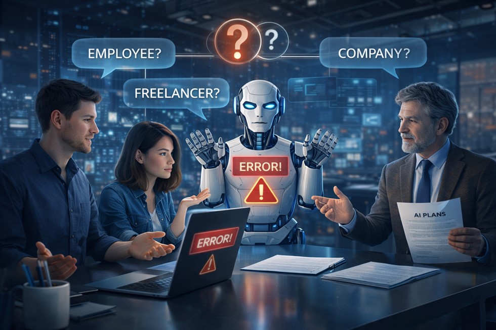 Кто отвечает за ошибку ИИ: сотрудник, ИП или компания — разбор на практике