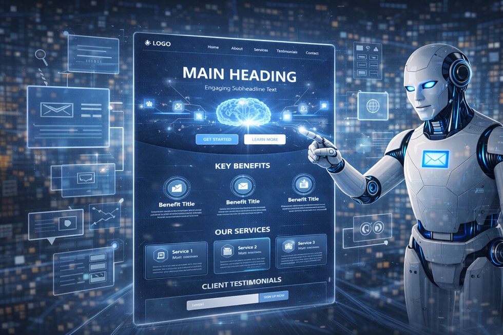 Как сделать продающий лендинг с ИИ: правильная структура блоков