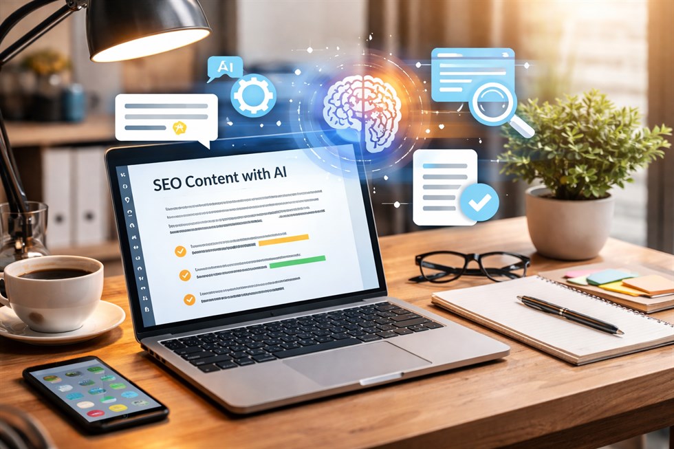 Как с помощью ИИ писать тексты под SEO без переспама: алгоритм безопасной оптимизации