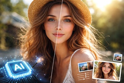 Как улучшить качество изображения через ИИ — увеличение разрешения, удаление шума и апскейл