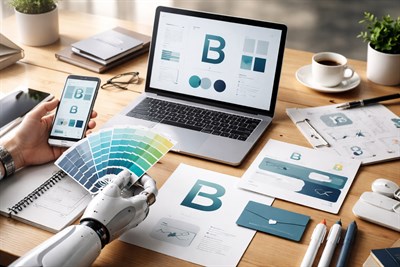 Как создать фирменный стиль бренда с ИИ: пошаговая система от логотипа до визуального кода