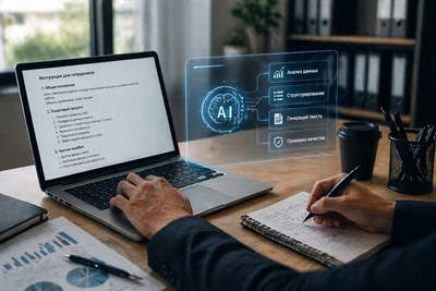 Как сделать инструкцию для сотрудников через ИИ: пошаговый алгоритм и готовые промпты